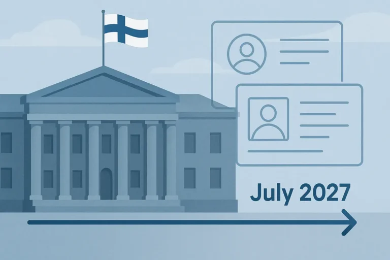 Illustration representing Finland's online gambling licensing process ahead of the 2027 market opening